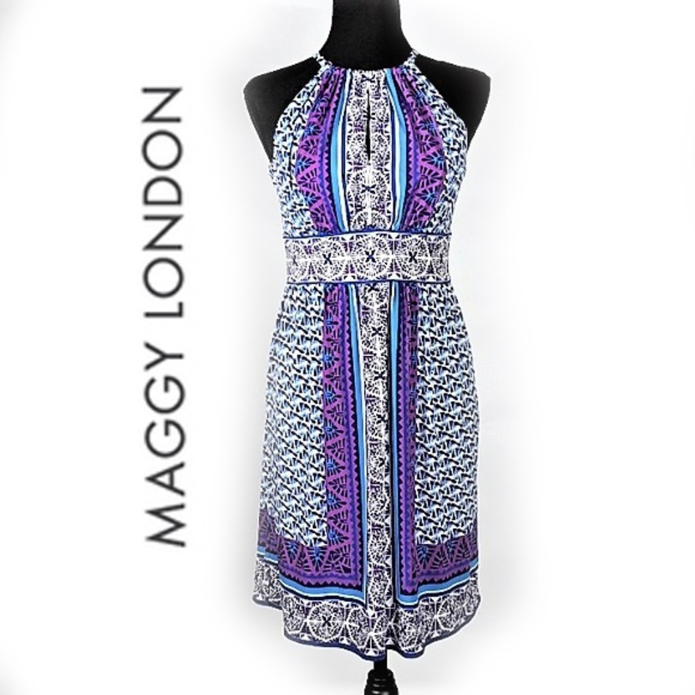 Maggy London Halter Dress